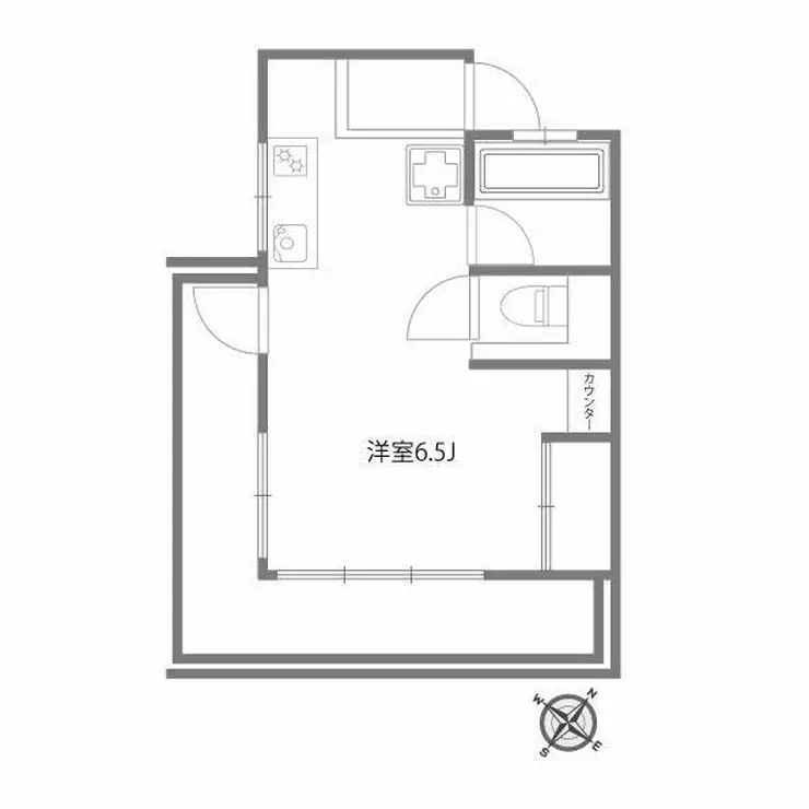 目黒第6コーポ 2階階 間取り
