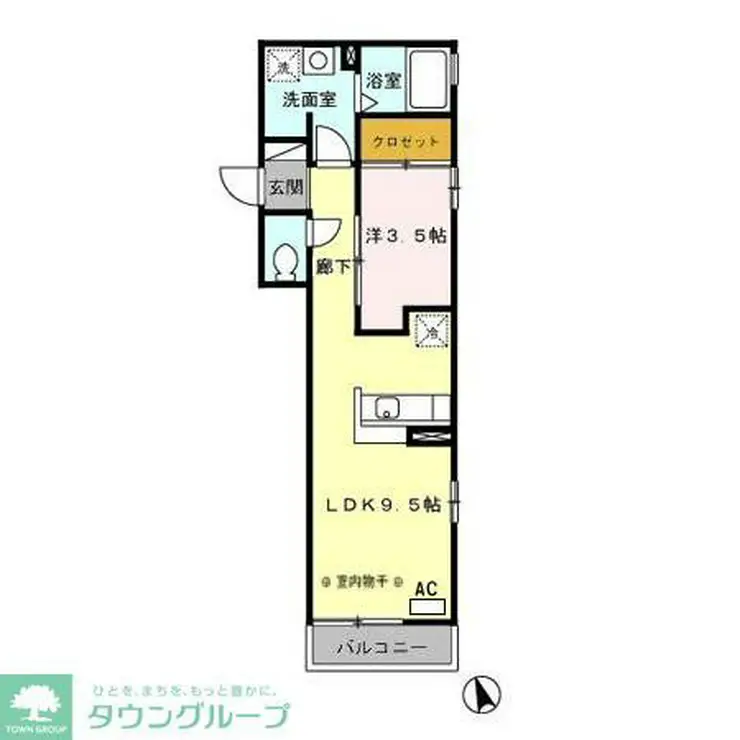 サンモールTM 2階階 間取り