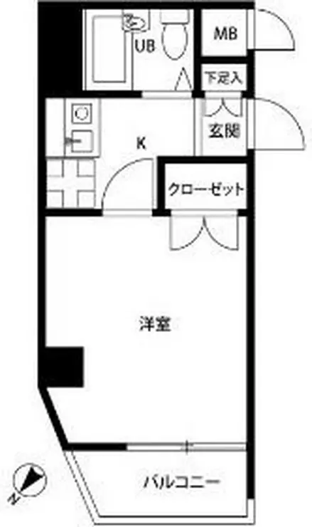 プレール荻窪 2階階 間取り