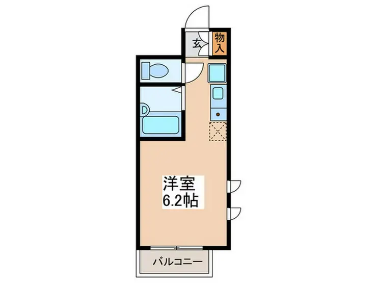 OLIO上北沢 1階階 間取り