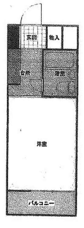 日神パレス西台第2 6階階 間取り