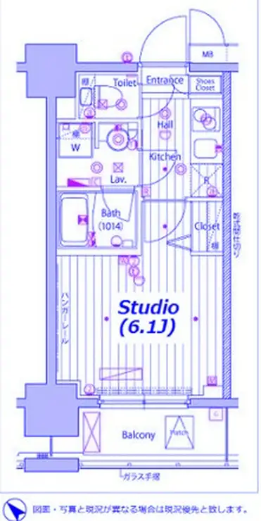 ガーラ・プレシャス川崎 9階階 間取り