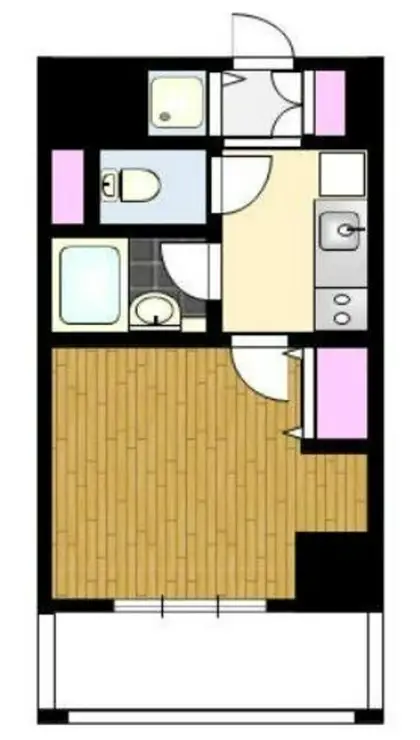 レジディア東品川 5階階 間取り