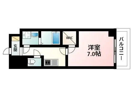 エスリード江坂垂水町(1K/5階)の間取り写真