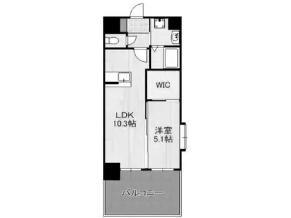 ビッグファミリー葛原(1LDK/2階)の間取り写真