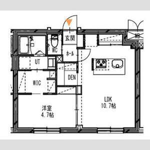 R-FINO千歳末広(1LDK/2階)の間取り写真
