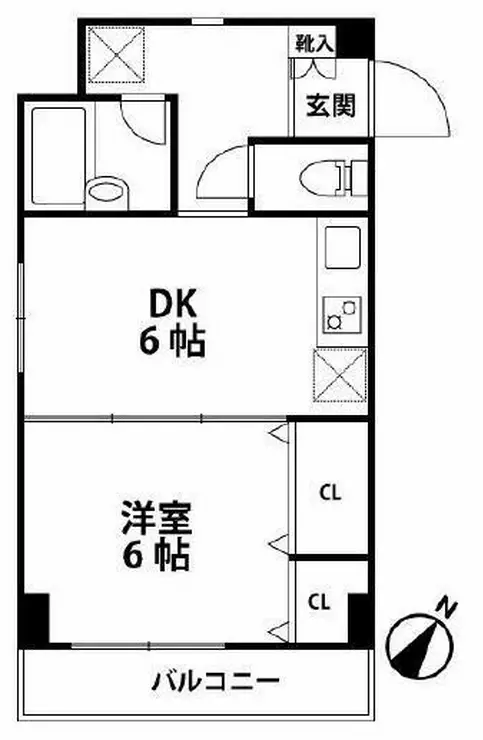 ピスタ21 3階階 間取り