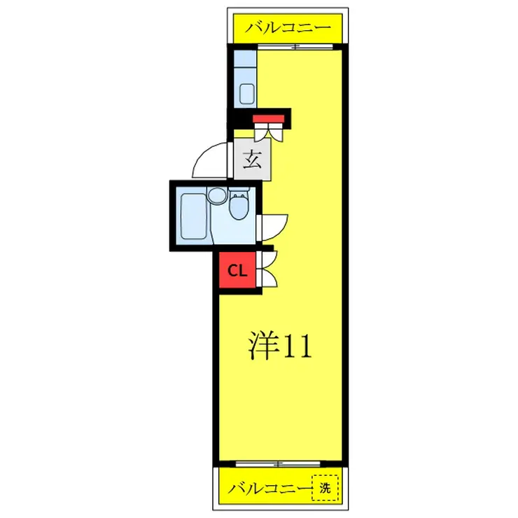 メゾン・エーグレット 3階階 間取り