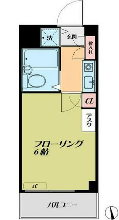 ルーラルタウン参番館 4階階 間取り