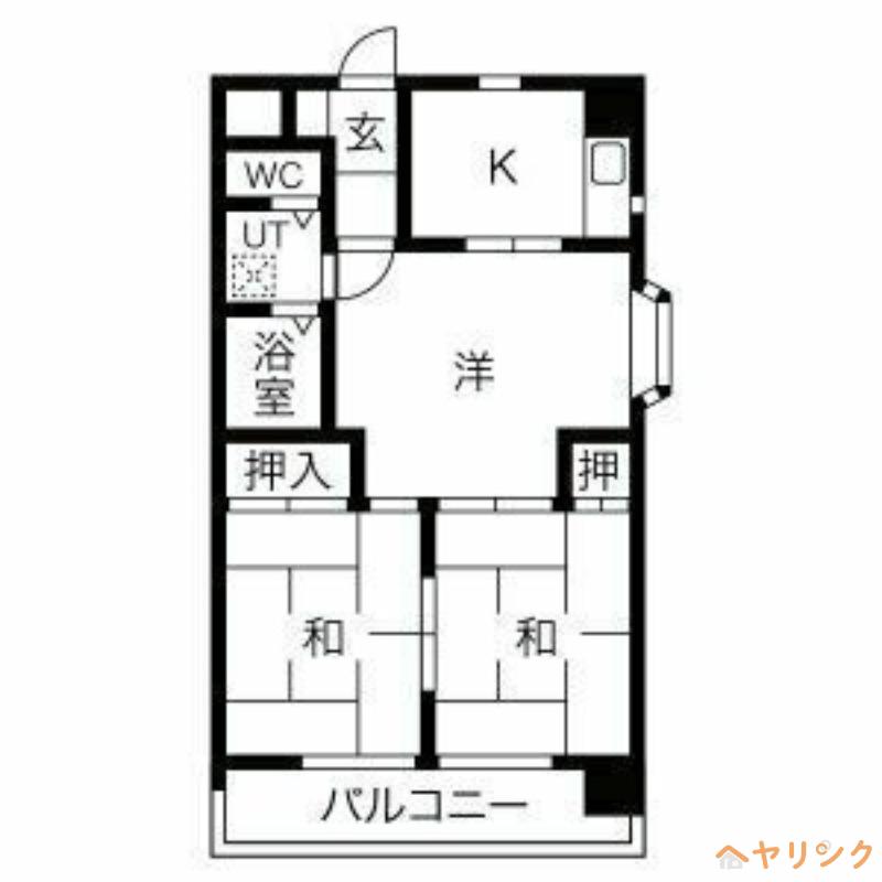 アルトーレ(3K/4階)の間取り写真