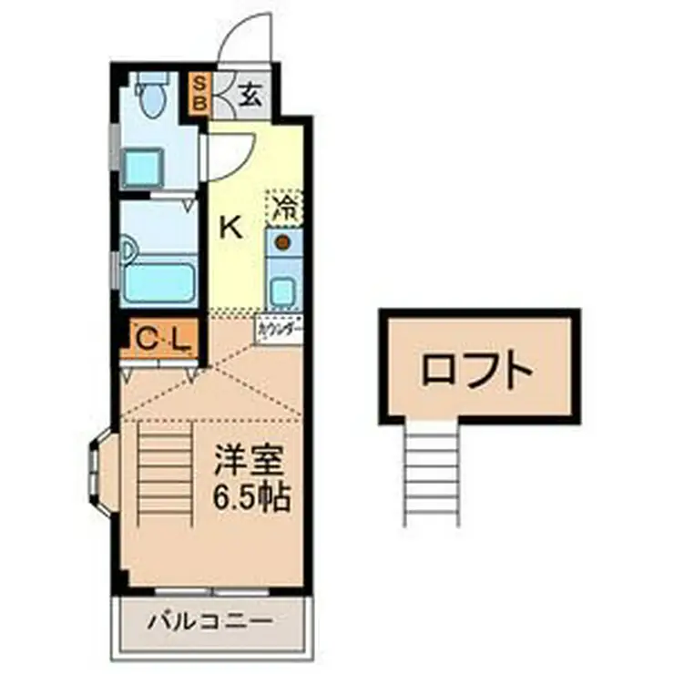 ナパージュ 1階階 間取り