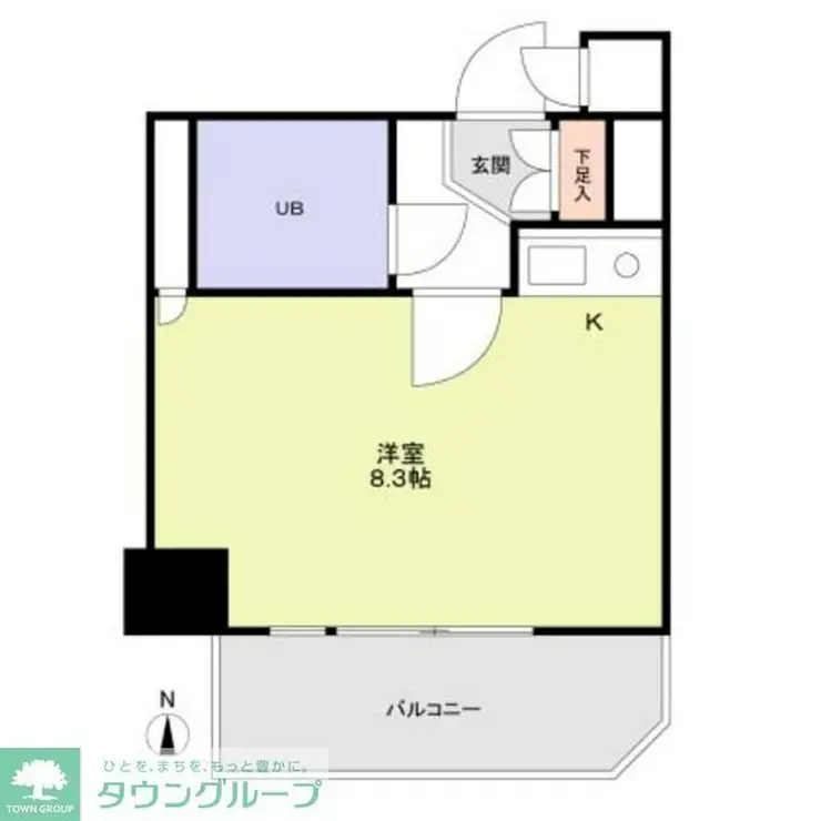 ダイアパレス池尻大橋 9階階 間取り