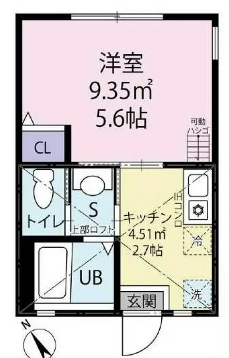 ベルビュー上大岡 1階階 間取り