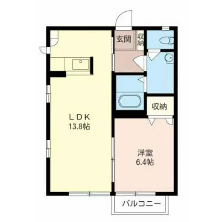 グランディール 1階階 間取り