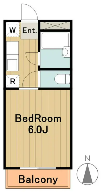 パークサイドかずみ 4階階 間取り