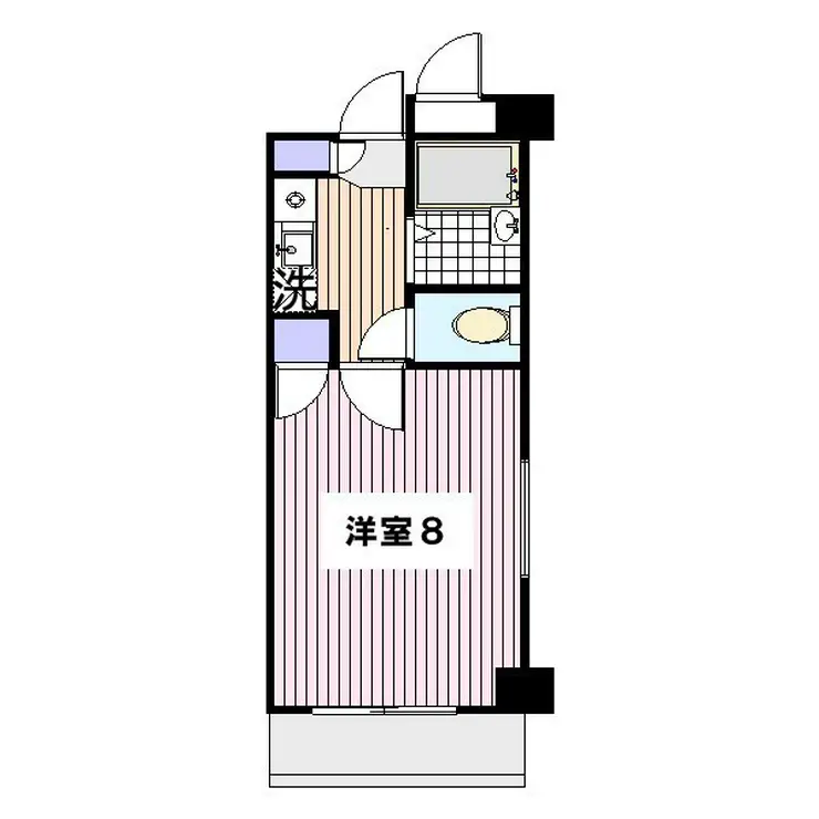 岸町ヒルズ 3階階 間取り