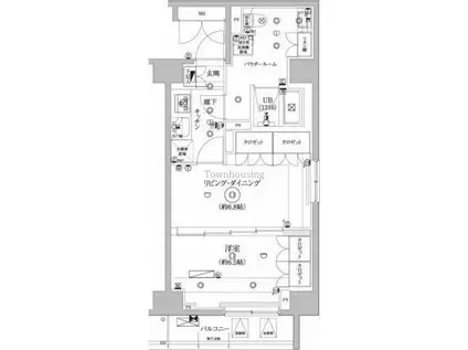 セジョリ墨田イーストIII(2K/2階)の間取り写真