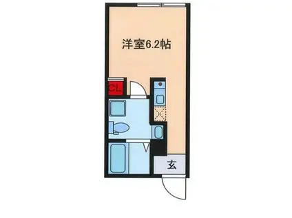 フィオーレ昭和町(ワンルーム/3階)の間取り写真