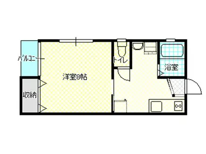 LOGEMENT(1K/1階)の間取り写真