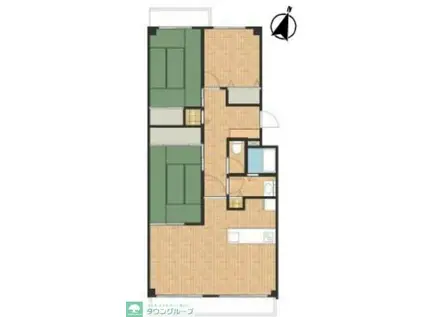 ARCH北浦和(3LDK/3階)の間取り写真