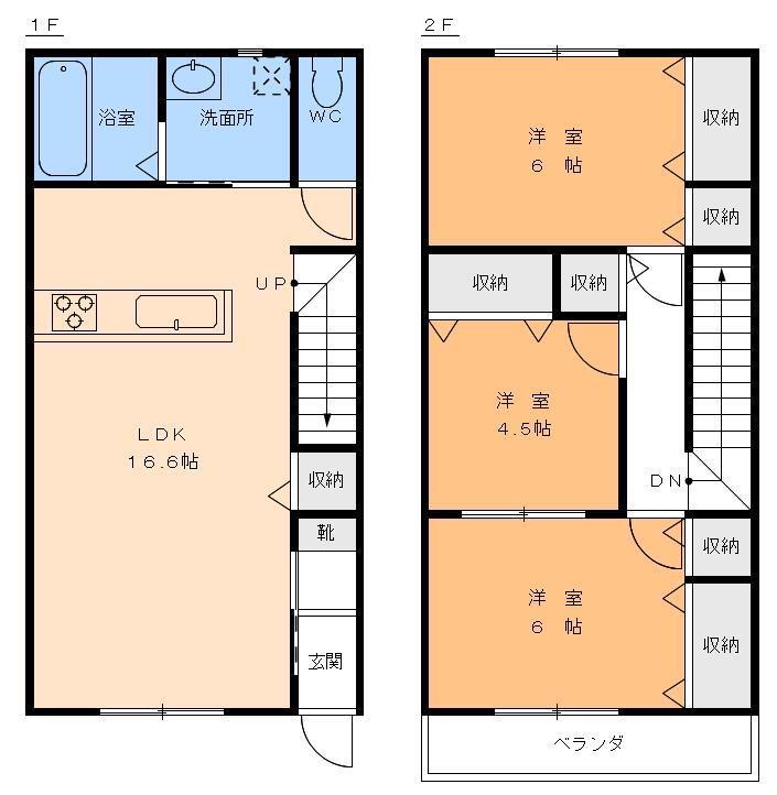 DIJON UMEDA(3LDK/1階)の間取り写真