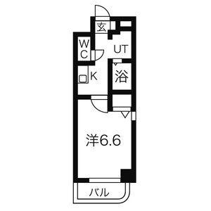 ”和”NAGOMI(1K/3階)の間取り写真