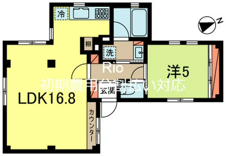 高井戸ユニバース 2階階 間取り