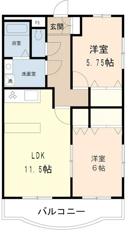 エルグラン 1階階 間取り