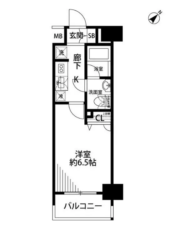 プレール・ドゥーク東京CANAL 4階階 間取り