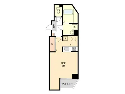 アーバンタワー池袋(ワンルーム/6階)の間取り写真