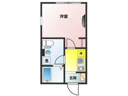 OWL板橋(1K/3階)の間取り写真