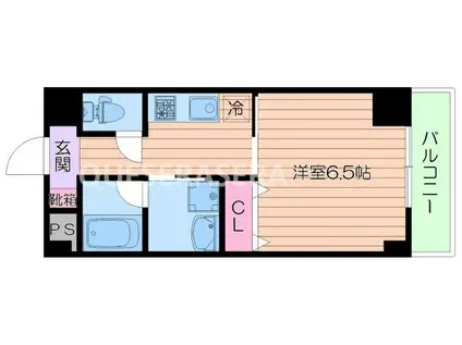 NOEL NOE ノエル野江(1K/6階)の間取り写真