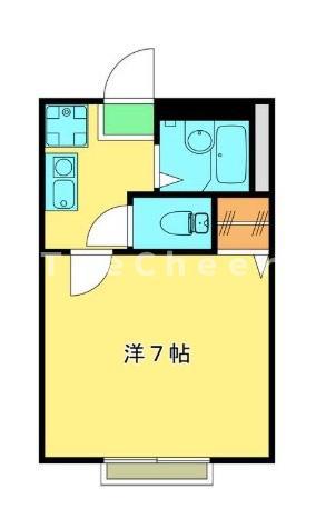 MY KAZE(1K/3階)の間取り写真