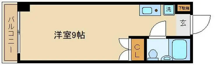 東芳ビル 2階階 間取り