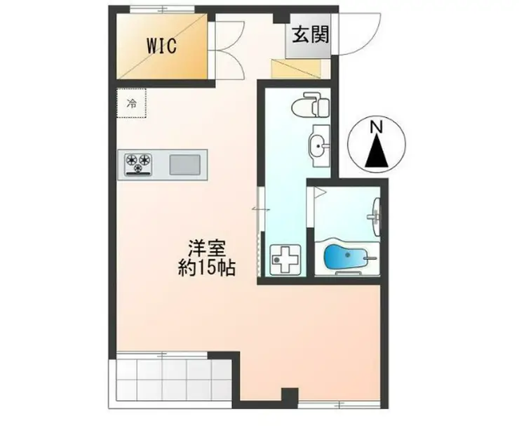 パールハイツ府中 2階階 間取り