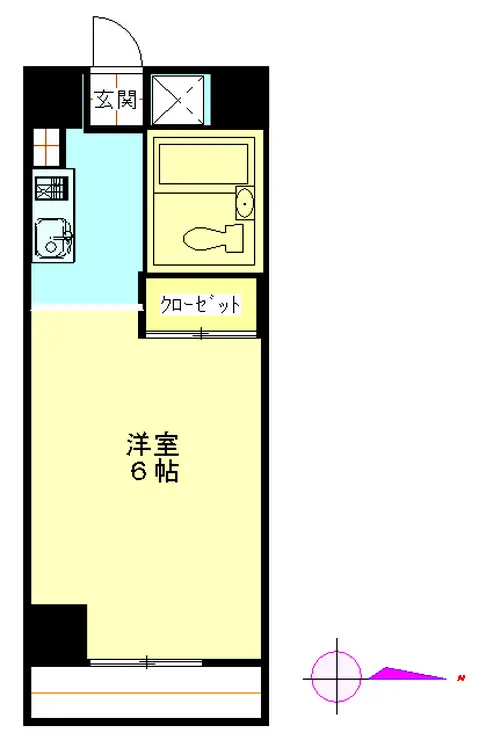 コティリードン 3階階 間取り