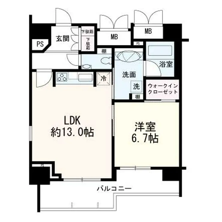 ロイズスクエア東陽町 11階階 間取り