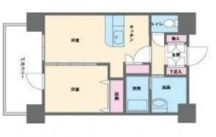 HF西新宿レジデンスEAST 12階階 間取り