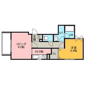 ブルーノートN41(1LDK/4階)の間取り写真