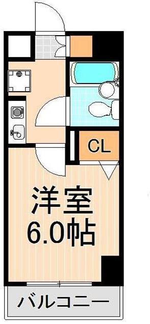 アーバンヒルズ浅草第2(1K/2階)の間取り写真