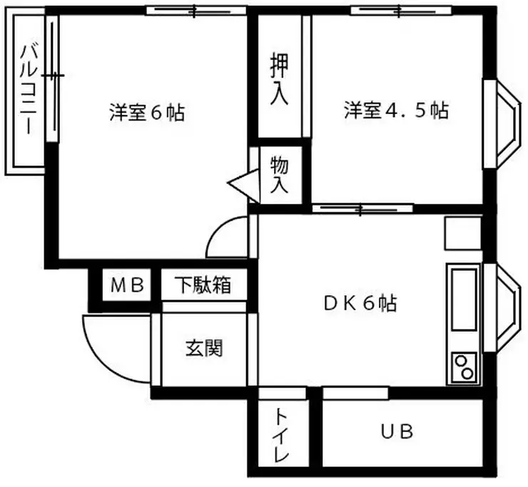 メゾン須永 3階階 間取り