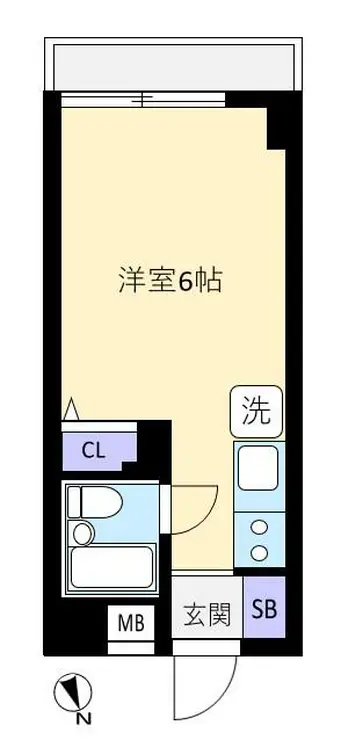 メゾン中央 3階階 間取り