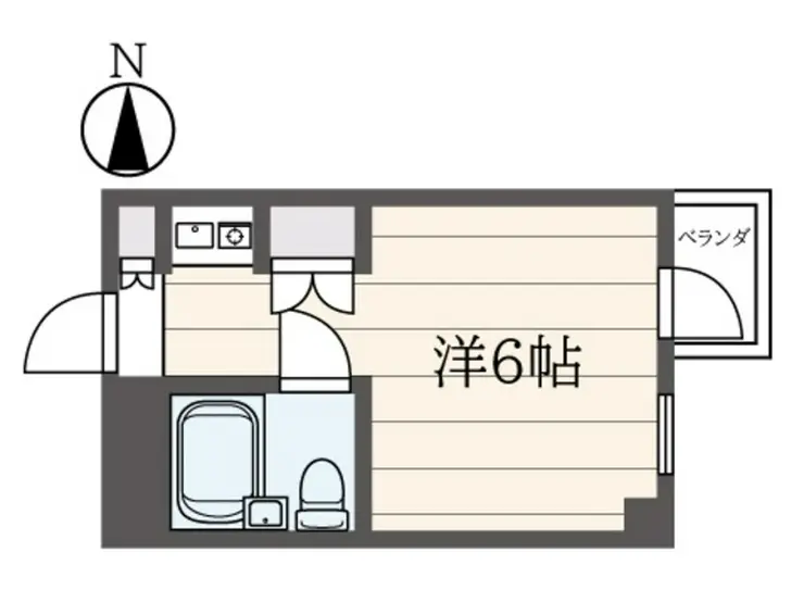 アパートメント下北沢 2階階 間取り