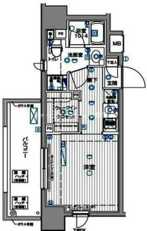 ル・リオン豊洲ウォーターフロント 3階階 間取り