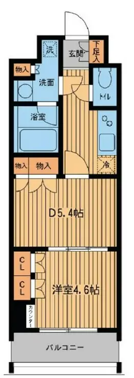 プライムアーバン小金井本町 2階階 間取り