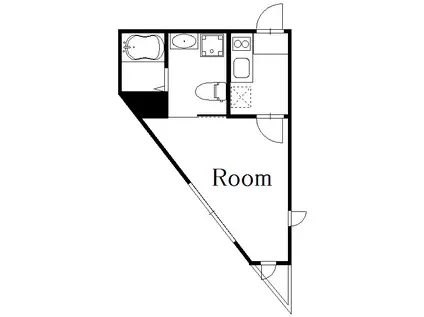 DECOR BLOCCO OYAMA UNO(1K/2階)の間取り写真