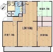 パイロットハウス3号棟(3LDK/4階)の間取り写真