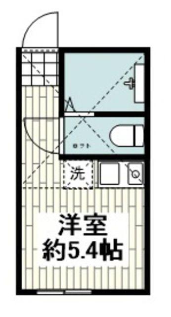 アモーレ和田町(1K/1階)の間取り写真