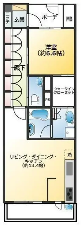 アトラス諏訪町レジデンス 5階階 間取り