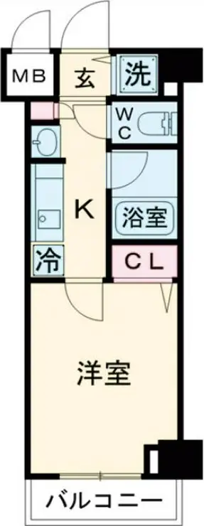 フェニックス武蔵関クアトロ 2階階 間取り